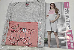 Нічна сорочка-сорочка для годування з 40 по 50р бавовна Туреччина TM Dalmina