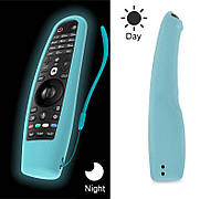 Чехол для пульта LG Magic Remote (Smart TV) GlowCover Светящийся Blue