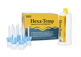 Матеріал для виготовлення тимчасових коронок Spident Hexa-Temp (хекса темп), 50 мл А2
