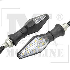 Повороти (пара) діодні LED D-074 Yellow