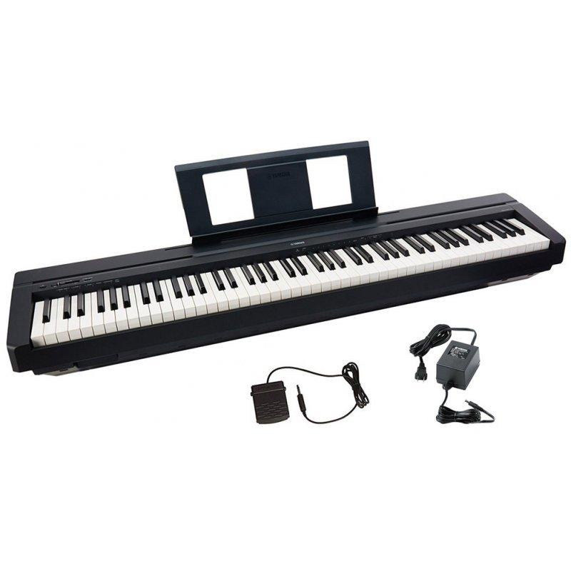 Цифрове піаніно Yamaha P-45 (пюпітр, педаль сустейн)