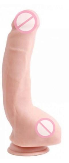 Фалоімітатор реалістичний на присоску - Carnal Flehs Pleasure Skin Touch Suction Cup Dildo Chisa