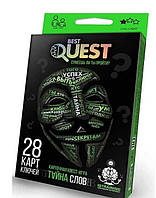 КАРТОЧНАЯ КВЕСТ ИГРА BEST QUEST ТАЙНА СЛОВ DANKO TOYS