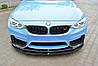 Спліттер BMW M4 F82 Performance елерон тюнінг обвіс (V2), фото 3