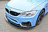 Спліттер BMW M4 F82 Performance елерон тюнінг обвіс (V2), фото 6