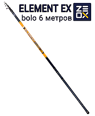 Вудка 6 м Zeox Element EX Bolo - вудка 6 метрів з кільцями