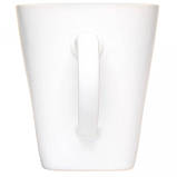 Чашка глянцева біла керамічна Мері 350 мл для друку логотипу, фото 4