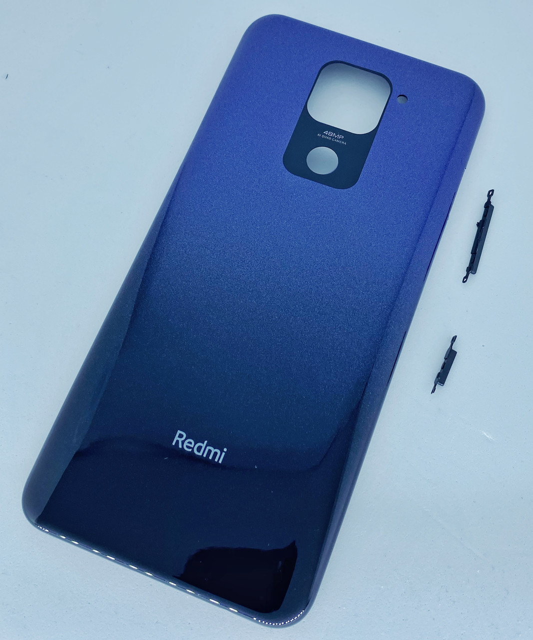 Задня кришка для Xiaomi Redmi Note 9, синя, Midnight Grey