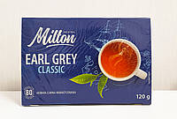 Чай чёрный с бергамотом Milton Earl Grey Classic 80 пак. Польша