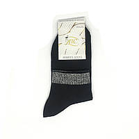 Женские укороченные носки с люрексом (сетка) "ЯІС" 36-40