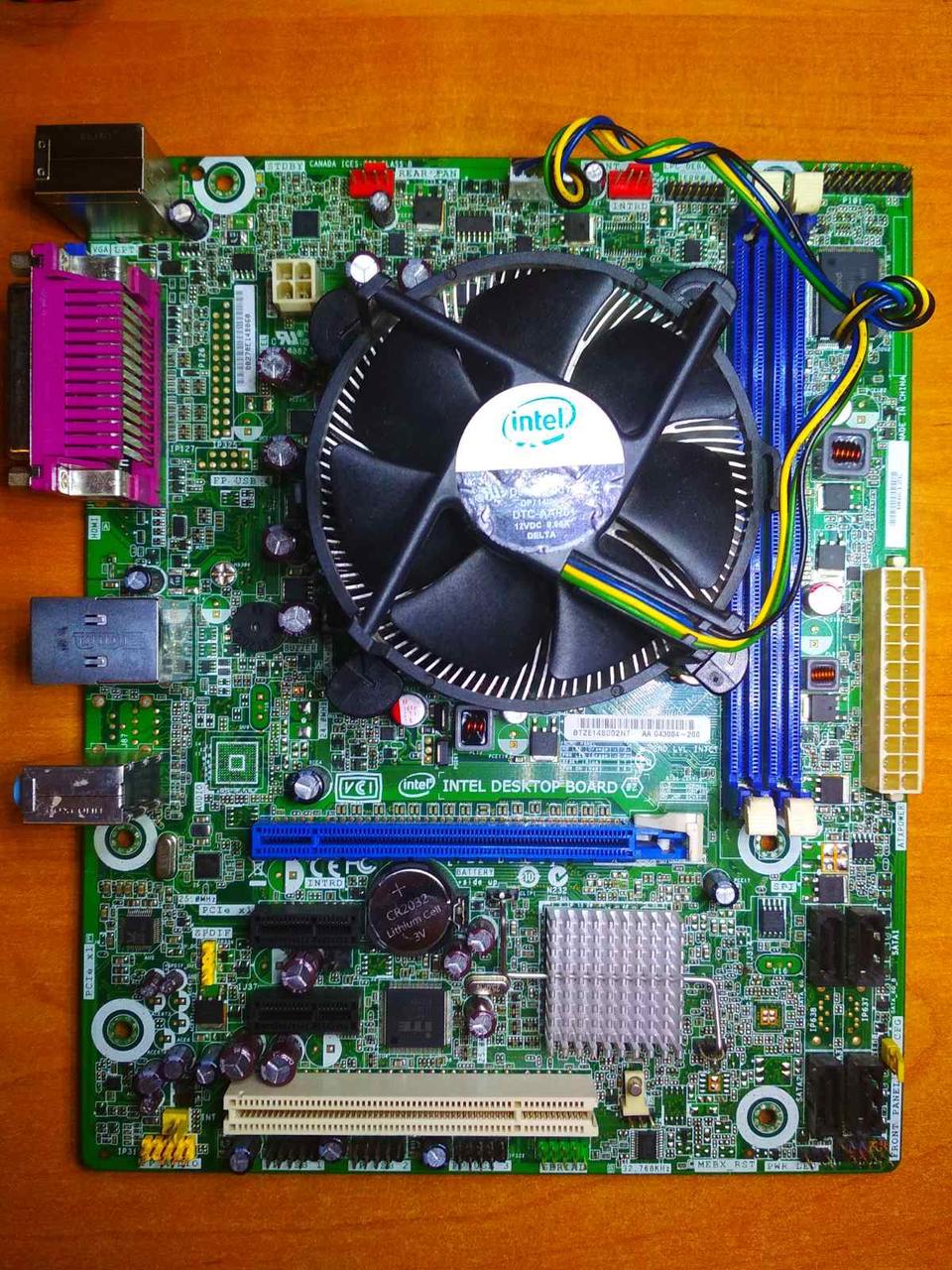 ПОТУЖНИЙ КОМПЛЕКТ на 4 ЯДРА: ПРОЦЕСОР s1155 INTEL XEON E3-1220 V2 ( 4 ЯДРА по 3,1-3,5 GHZ) + Плата INTEL DH61ZE