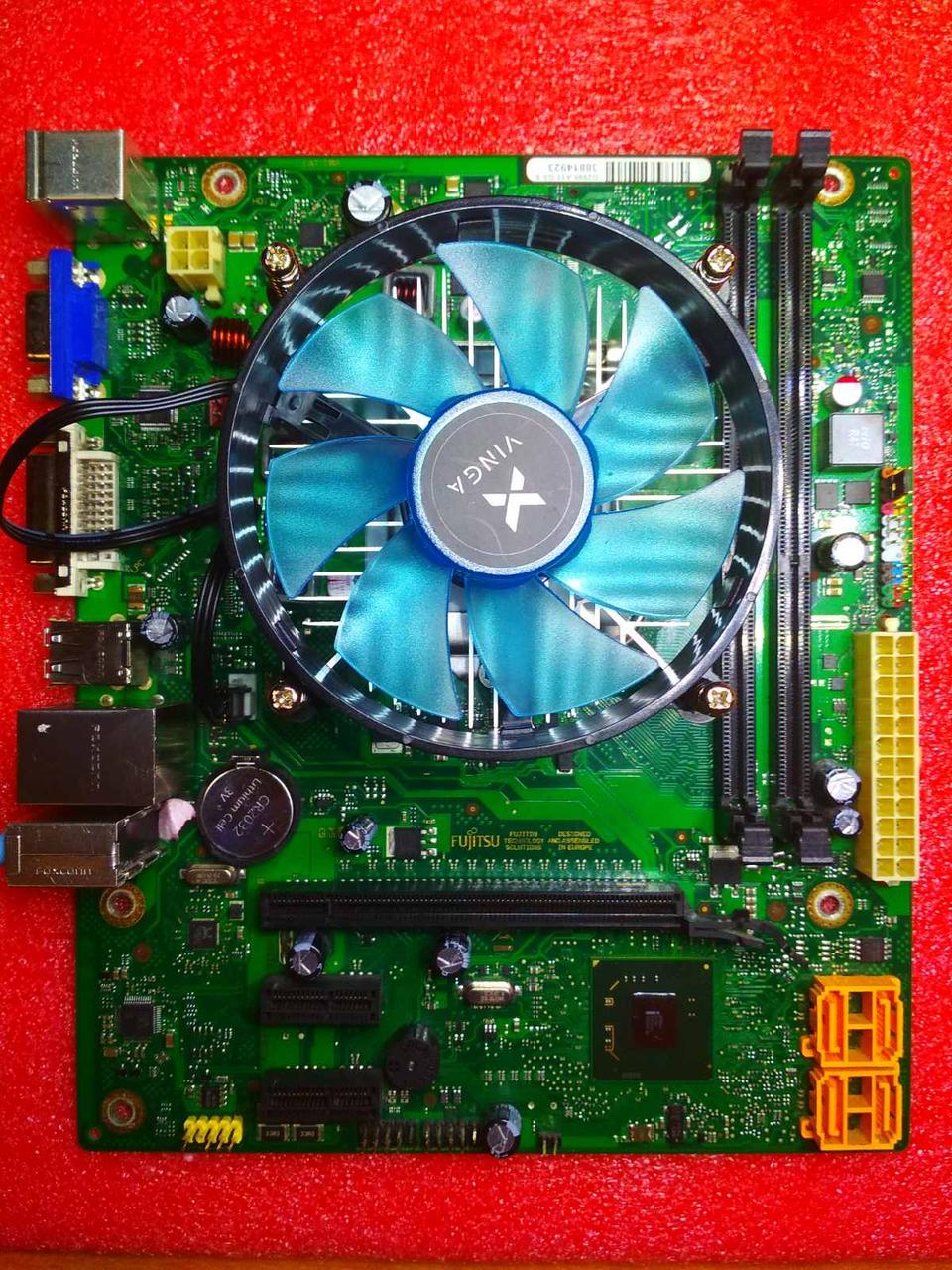 ПОТУЖНИЙ 4-ьох ЯДЕРНИЙ КОМПЛЕКТ - ПРОЦЕСОР s1155 INTEL CORE I5-2400 ( 4 ЯДРА по 3,1-3,4 GHZ) + Плата Fujitsu D2990