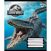 Тетрадь 12 листов в косую линию YES Jurassic World 765368