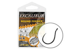 Гачок Excalibur ROUND FEEDER BARBLESS №14