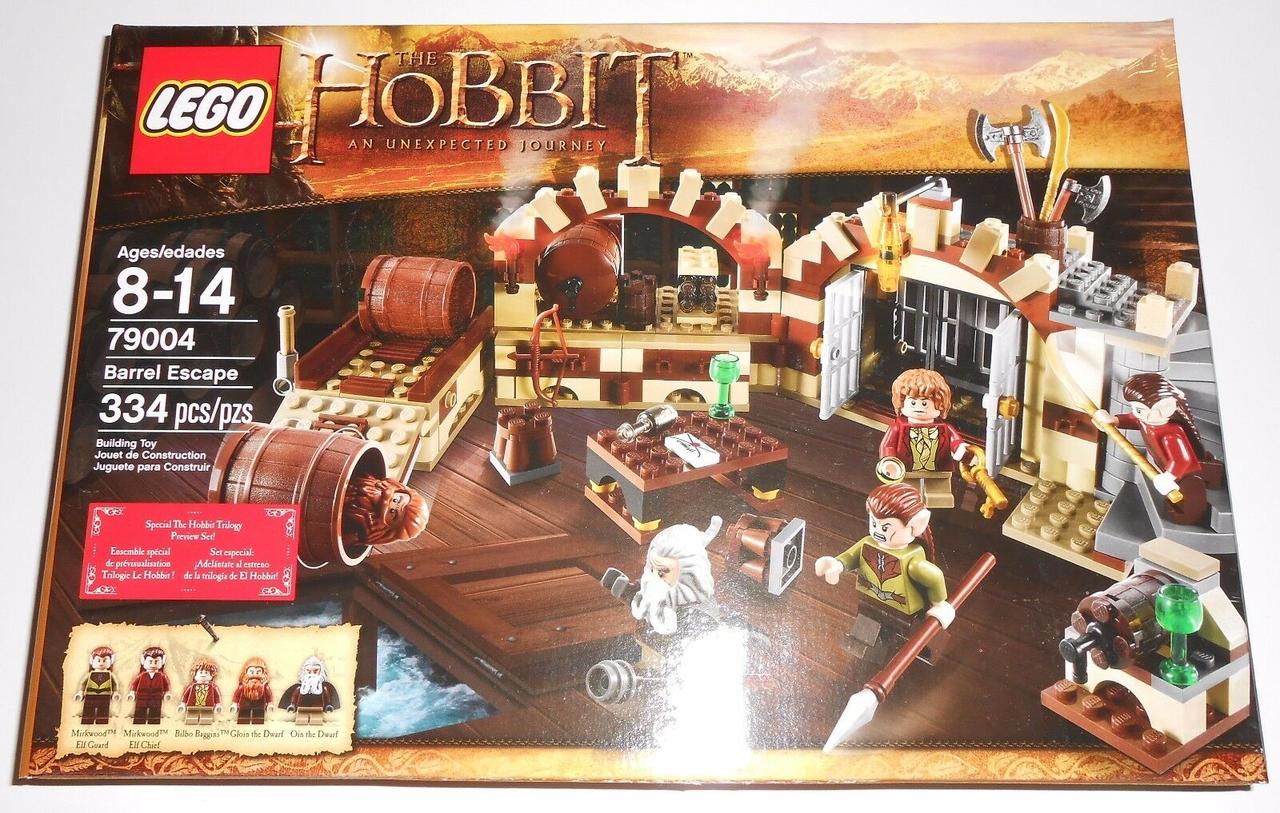 Lego the on sale hobbit barrel escape