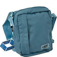 Мужская сумка через плечо с RFID защитой Англия 15*20*6 см. синяя 2202065