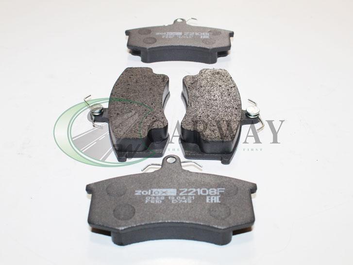 Колодки передні гальмівні ВАЗ 2108-09 Калина Пріора 2108-3501080 Zollex