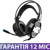 Игровые наушники Vinga HSC065, с микрофоном, подсветка, геймерские, игровая гарнитура для пк