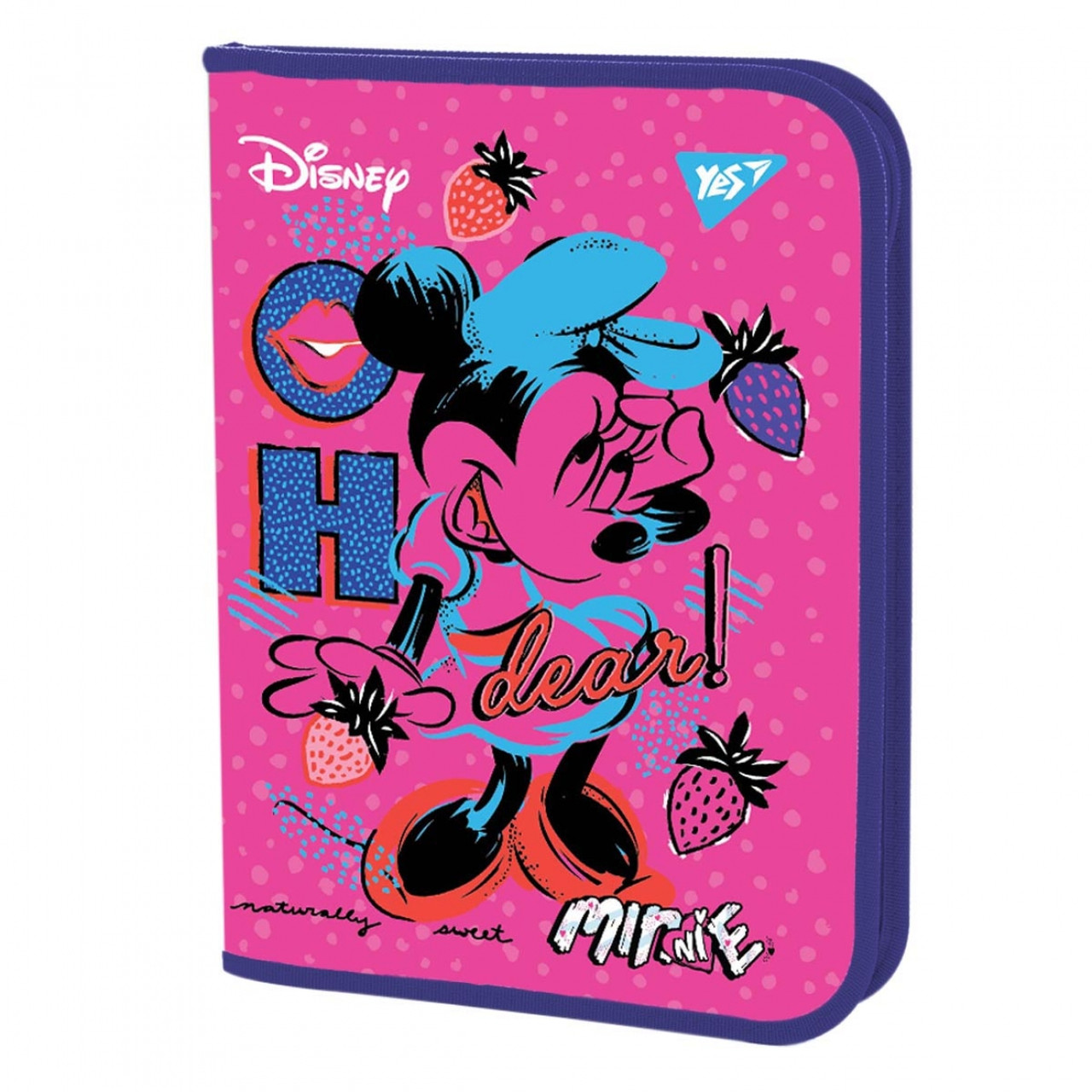 Папка для зошитів YES пластикова на блискавці В5 "Minnie Mouse" 491816