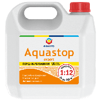 Грунтовка-концентрат Eskaro Aquastop Expert 1:12 перед шпатлевкой и покраской 3 л