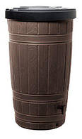Емкость для сбора дождевой воды Woodcan пластик Коричневый объем 265 литров (Time Eco TM)
