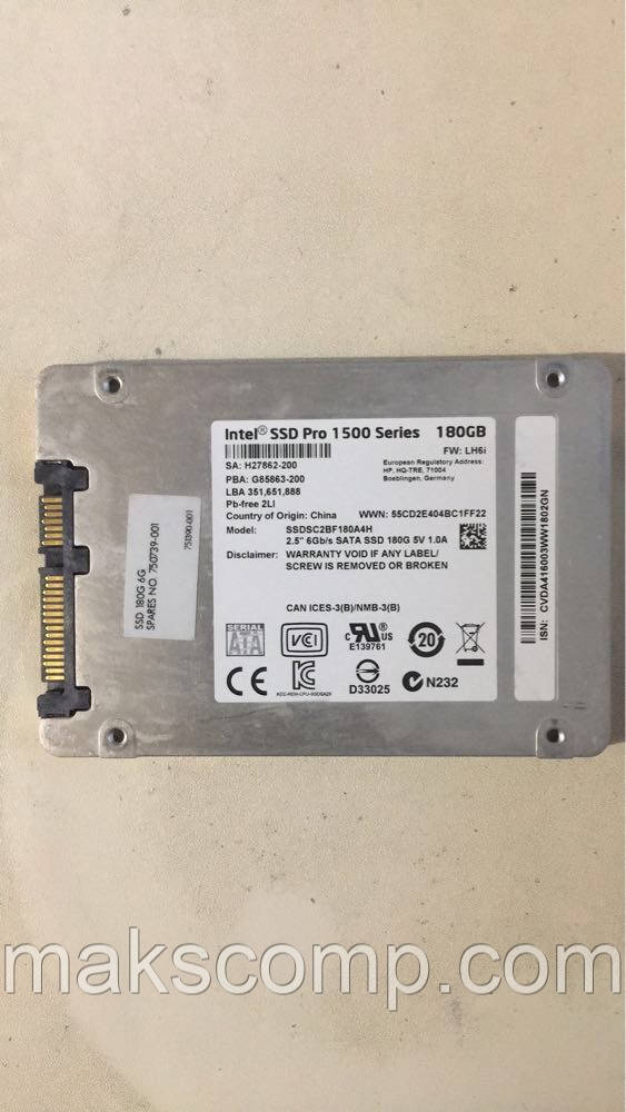 Ssdsc2bf180a4l hotsell
