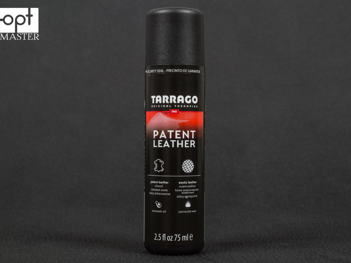 Безбарвний крем для лакової, штучної шкіри рептилій Tarrago Patent Leather, 75 мл,TCA26