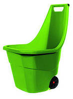 Садовая тачка Load & GO пластик Оливковый объем 55 литров (Time Eco TM)