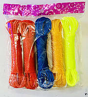 Мотузка для саду кольорова 10 м, пачка 5 штук