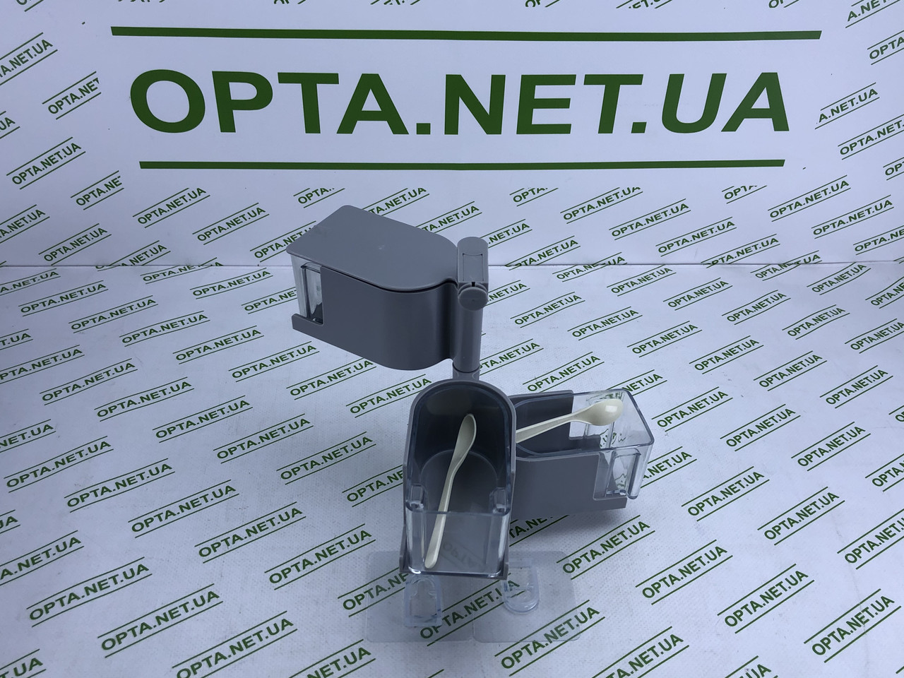 Полку модульна для спецій настінна з поворотними контейнерами обертаються на 360°, фото 1