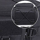 Тактична сумка поясна Fox -473 армійська сумка чорна на плече повсякденна, тактичні сумки чорні Fox, фото 3