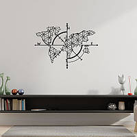 Map of Life – Дерев'яна картана стіну