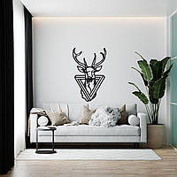 Олень – Дерев'яний декор на стіну