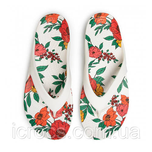 Купить Crocs Women's Kadee II Printed Floral Flip оригинал США W7 37-38 ...
