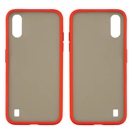 Чохол Totu Gingle series для Samsung A015 A01 червоний, фото 2