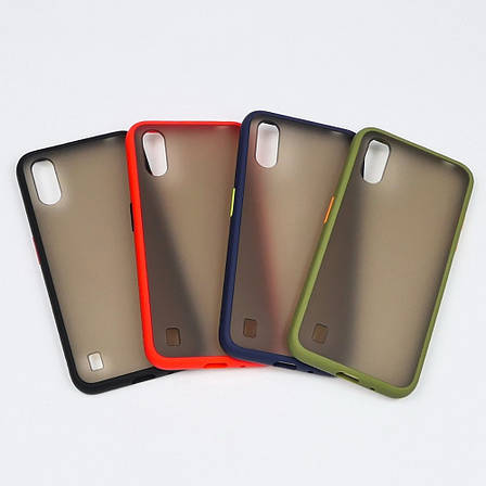 Чохол Totu Gingle series для Samsung A015 A01 червоний, фото 2