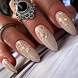 Гель Galaxy Glitter от Saga Professional 02, 8 мл, фото 10
