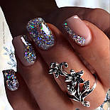 Гель Galaxy Glitter от Saga Professional 02, 8 мл, фото 9