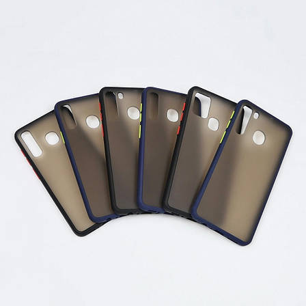 Чохол Totu Gingle series для Samsung A215 A21 (2020) чорний, фото 2