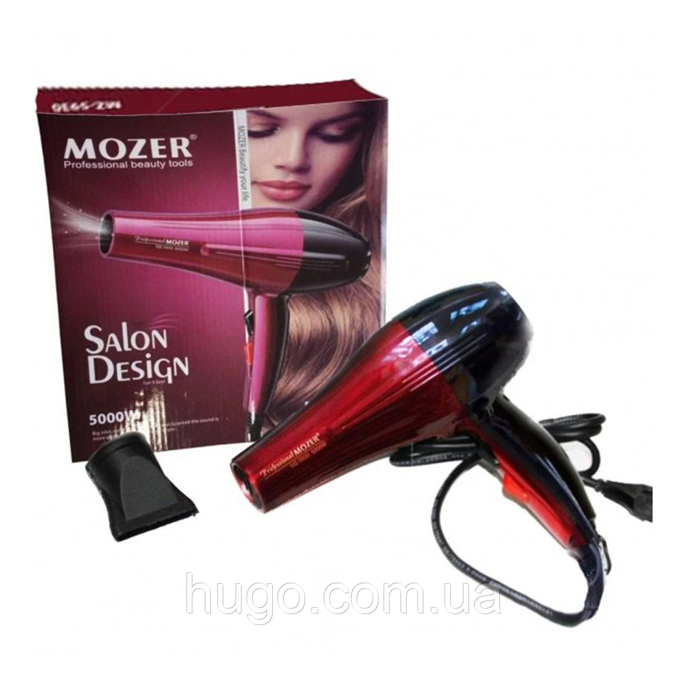 Професійний фен для волосся Mozer MZ-5930 5000 Вт / Прилади для укладання волосся