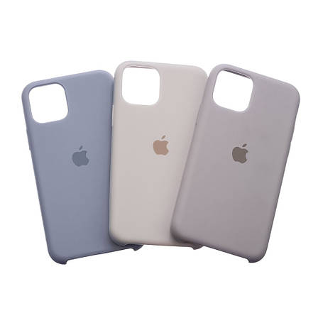 Чохол Silicone Case для Apple iPhone 11 Pro Mist blue, фото 2