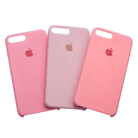 Чохол Silicone Case для Apple iPhone 7 Plus/ 8 Plus Pink sand, фото 2