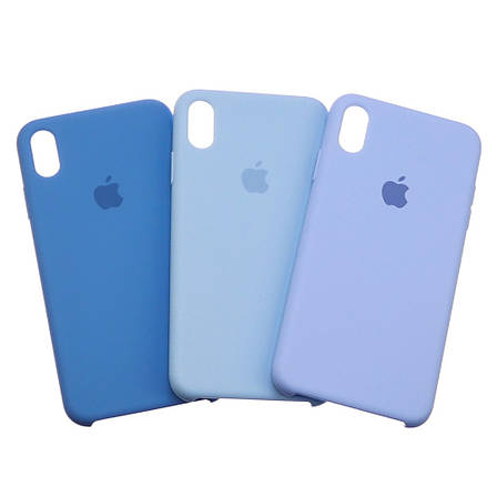 Чохол Silicone Case для Apple iPhone XS Max Lilac, фото 2