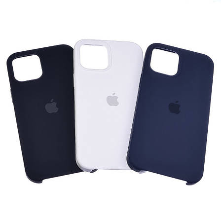 Чохол Silicone Case для Apple iPhone 12 Pro Max Black, фото 2