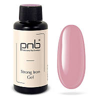 Гель для наращивания ногтей моделирующий PNB Strong Iron Gel Ash rose, 50 мл