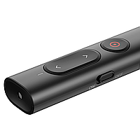Беспроводная указка-презентер BASEUS Orange Dot Wireless Presenter (Red Laser) |100m, USB/Type-C Receiver|