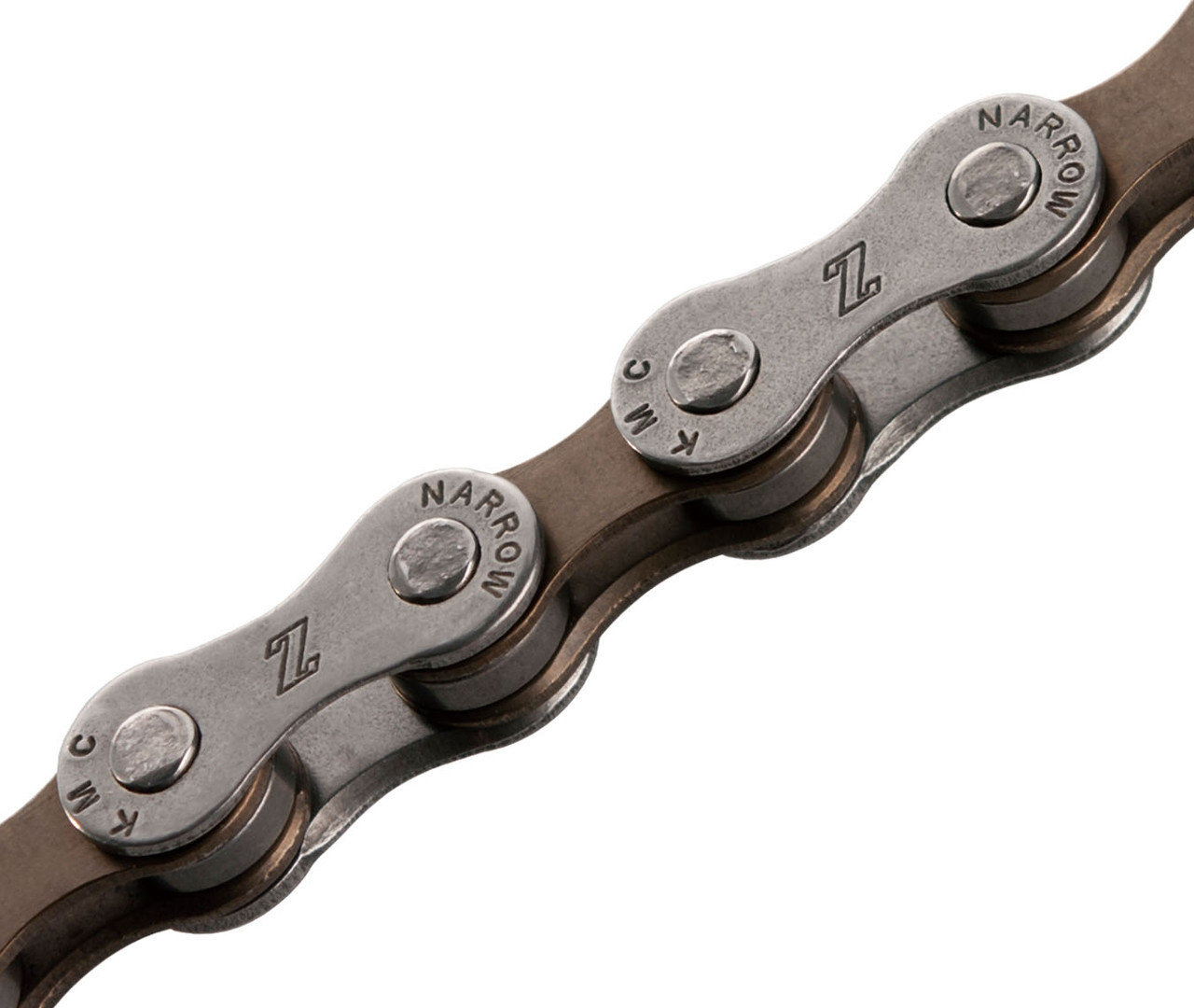 Ланцюг KMC Z7 112 ланок 1/2"X 3/32" 7 шв сірий-коричневий (CHA-202), фото 1