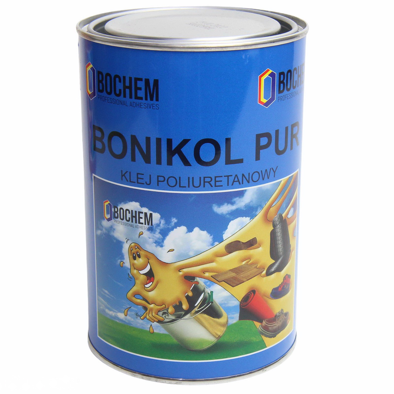 Купить Клей полиуретановый Bonicol PUR 1л (десмокол) для кожзама, ткани ...