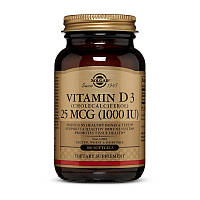 Витамин Д3 Solgar Vitamin D3 1000 IU 100 softgels