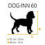 Вольєр клітка для собак Ferplast (Ферпласт) DOG INN 75 метал 77,4*48,5*54,6 см, фото 5